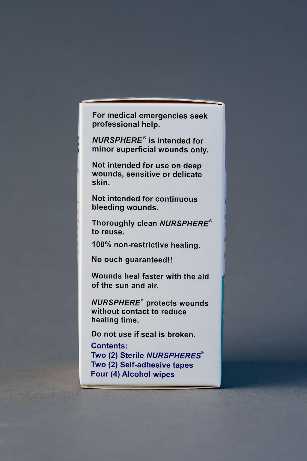 Nursphere® Original Outdoors UV Protection Dome Bandages with Wound Tracker™ App