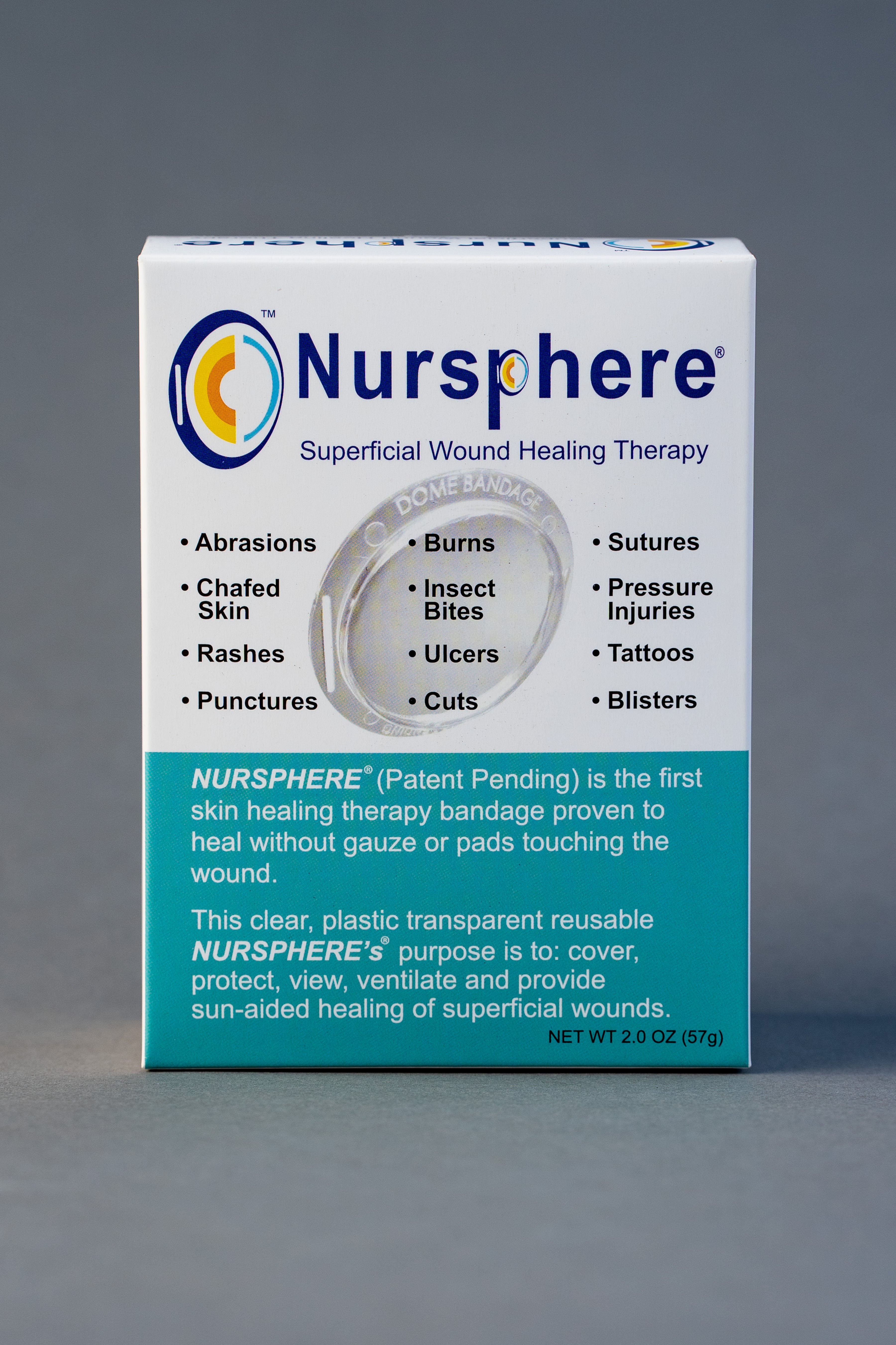 Nursphere® Original Clear Dome Bandages